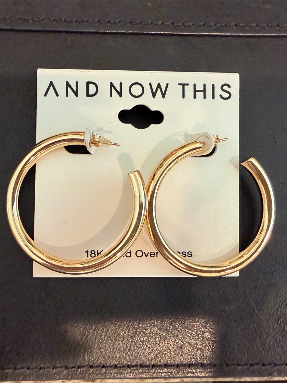 Gold Hoop Earrings - Classic Large Hoops